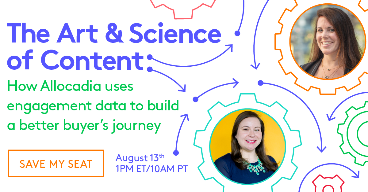 Register here for The Art & Science of Content